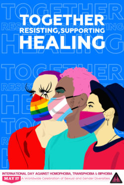 IDAHoBiT 2021 - Together, Resisting, Supporting, Healing!