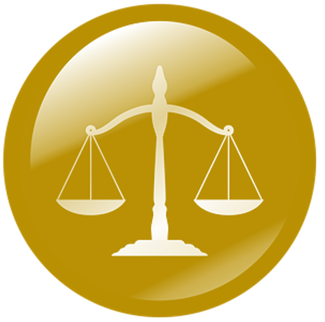 N4MES logo (Scales of justice)